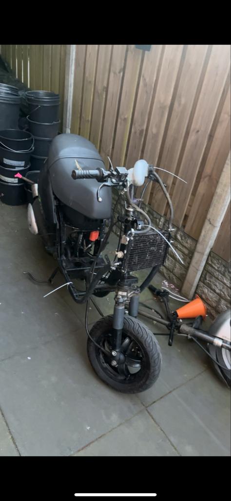 Zip frame zonder 123 met runner blok, Ophalen, Gebruikt, Tweetakt, Zip