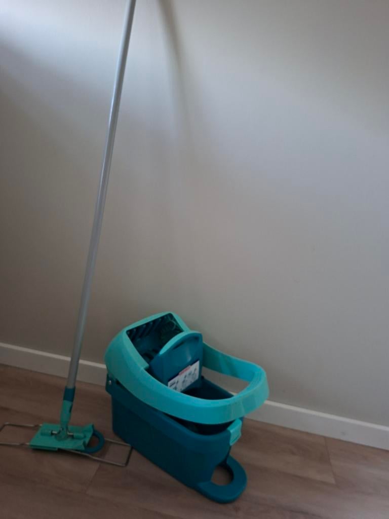 Leifheit XL Dweil met voetpers, Huis en Inrichting, Schoonmaakartikelen, Ophalen of Verzenden, Dweilemmer, -bak, of -wagen