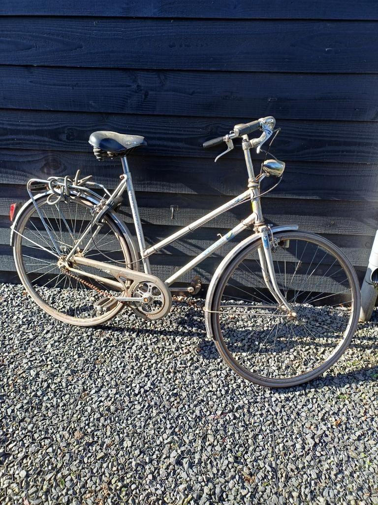 Union sportieve stads/ stationsfiets, Fietsen en Brommers, Fietsen | Dames | Damesfietsen, 53 tot 56 cm, Ophalen, Gebruikt, Gazelle
