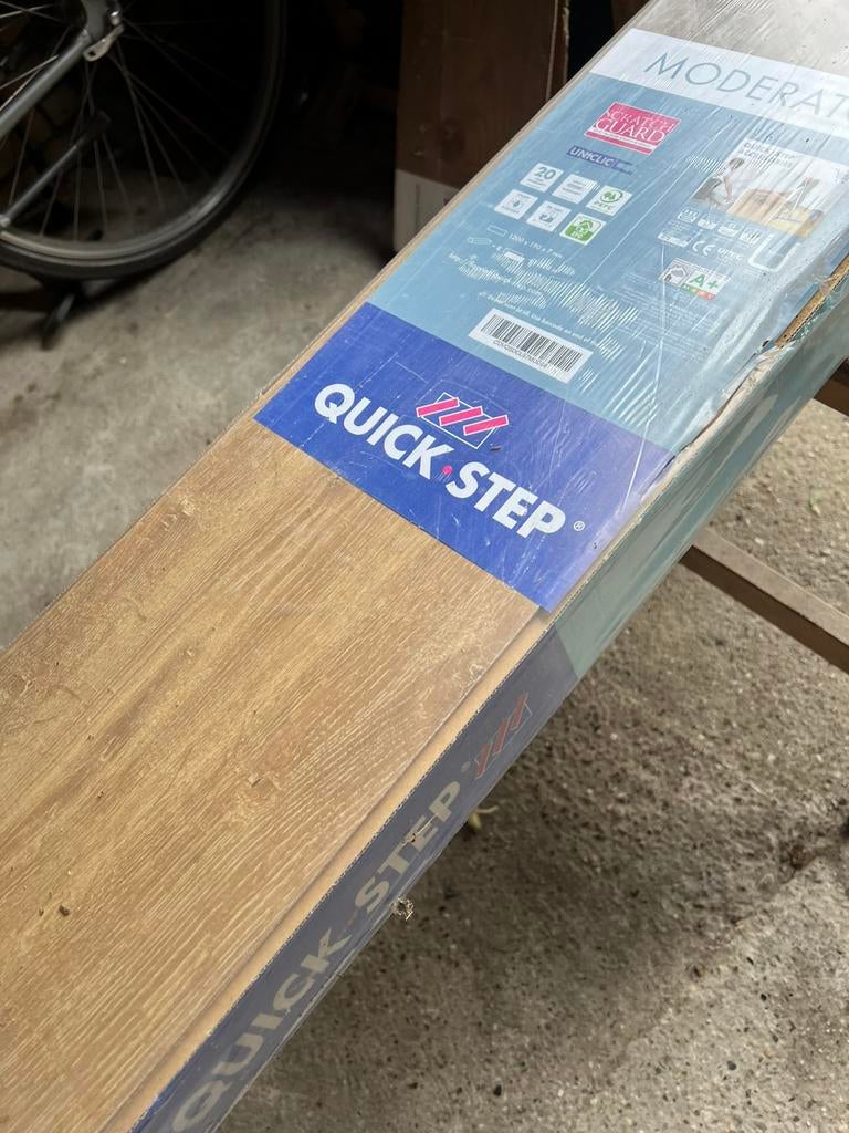 Quick step laminaat. Ca 6m2., Ophalen, Zo goed als nieuw, Laminaat