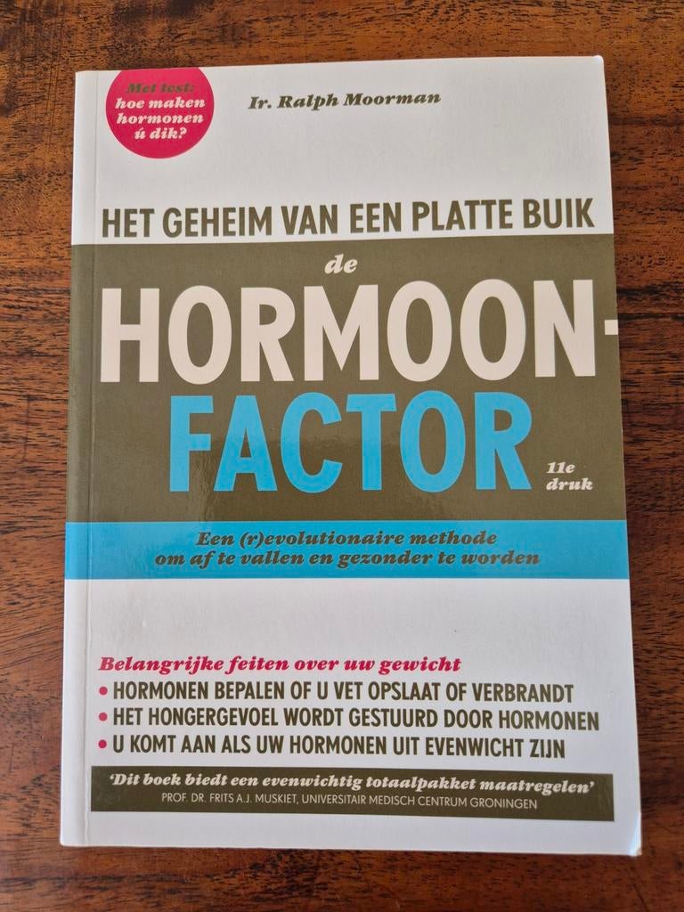 Ralph Moorman - De hormoonfactor, Ophalen of Verzenden, Zo goed als nieuw, Ralph Moorman