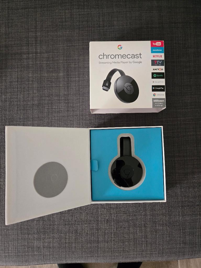 Google Chromecast NC2‑6A5, zgan, Ophalen of Verzenden, Zo goed als nieuw, HDMI, Zonder harde schijf
