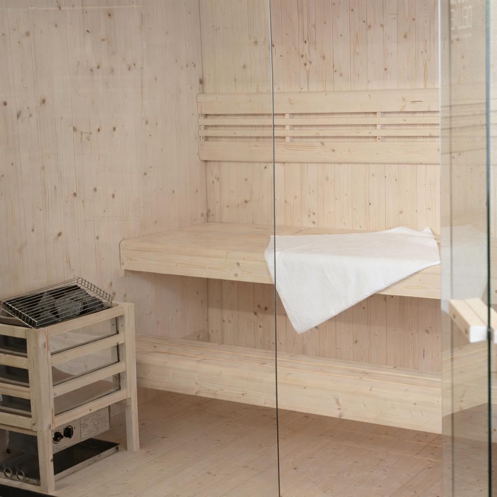 FINSE SAUNA XL | GLASFRONT | DIRECT LEVERBAAR, Sport en Fitness, Sauna, Info@inner-stillness.nl, Fins of Traditioneel, 7665VB