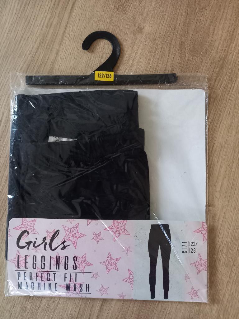 Nieuwe zwarte legging Action maat 122/128, Kinderen en Baby's, Kinderkleding | Maat 122, Ophalen, Nieuw, Meisje, Broek