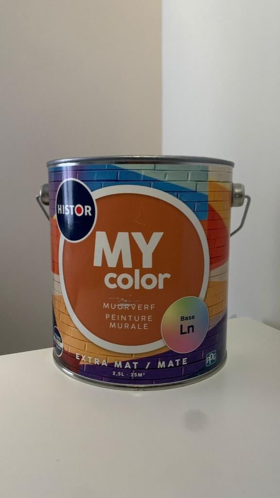 Histor muurverf taupe beige, Ophalen, Beige, Minder dan 5 liter, Verf