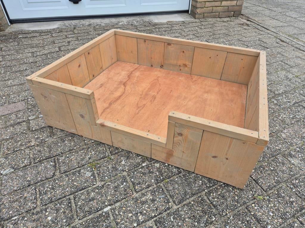 Houten hondenmand, Dieren en Toebehoren, Ophalen, Gebruikt, Overige