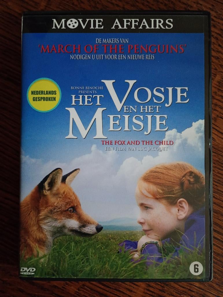 Het Vosje  en het Meisje  , een film van Luc Jacquet, Alle leeftijden, Ophalen of Verzenden, Zo goed als nieuw, Dieren