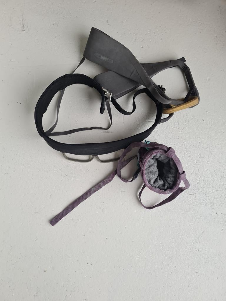 Black Diamond Solution harness (klimgordel), Ophalen of Verzenden, Zo goed als nieuw