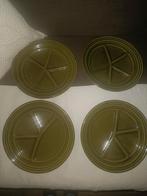 fondeu borden  groen per stuk €2,50, Ophalen, Zo goed als nieuw, Bord