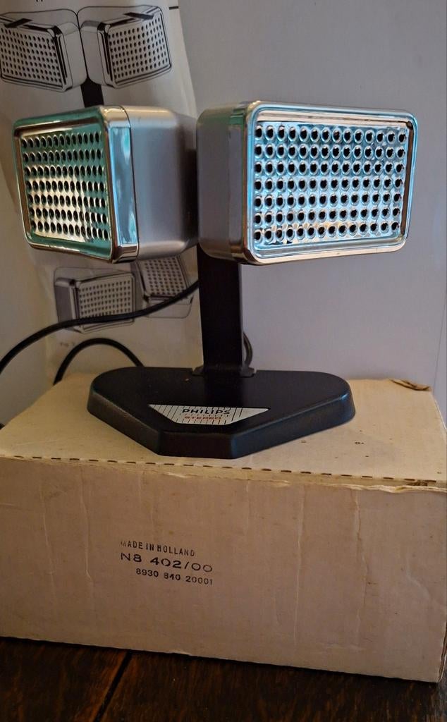 Philips stereo microfoon N8 402/00, Ophalen of Verzenden, Zo goed als nieuw