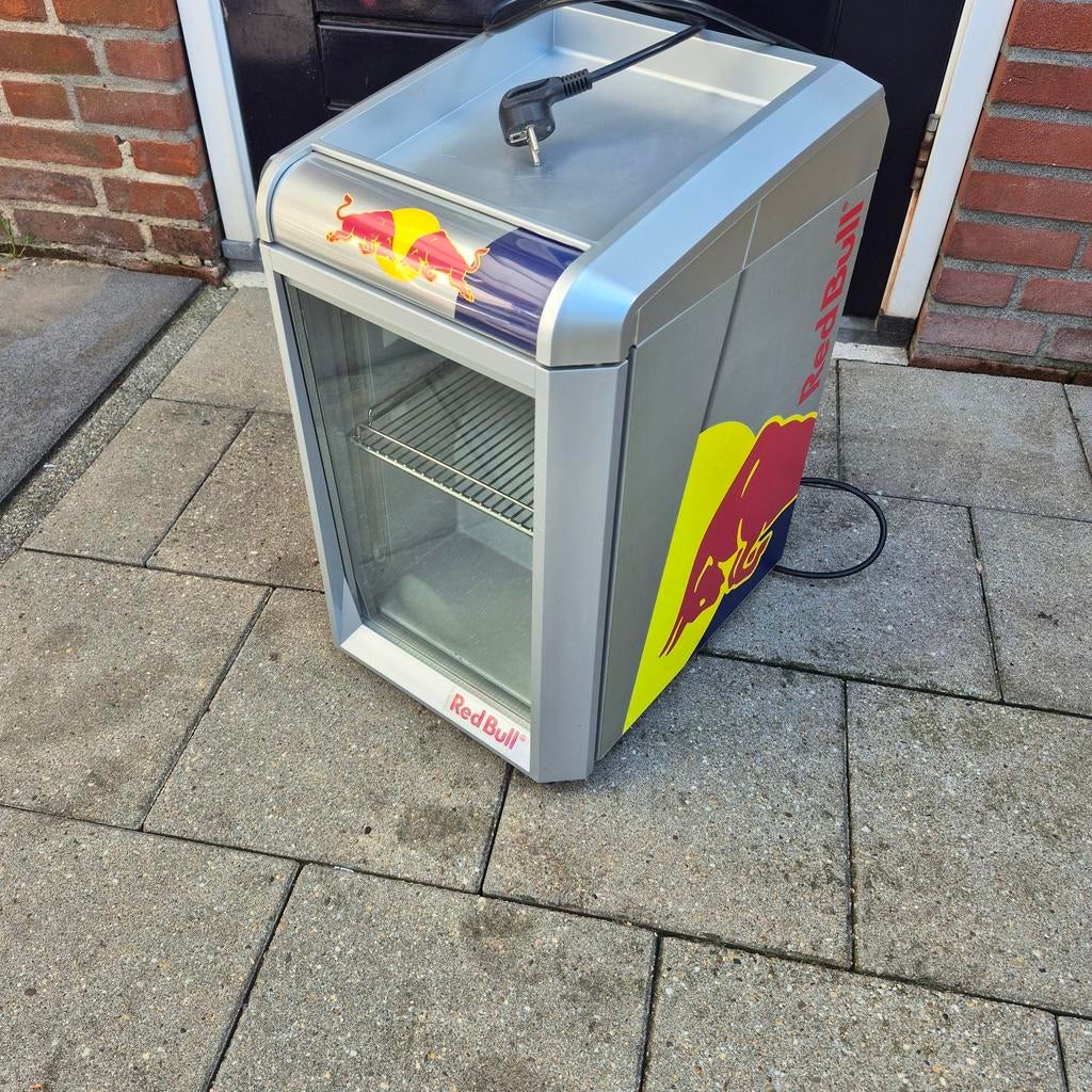 Red Bull mini koelkast met verlichting, Witgoed en Apparatuur, Koelkasten en IJskasten, Ophalen, Minder dan 75 liter, Zonder vriesvak