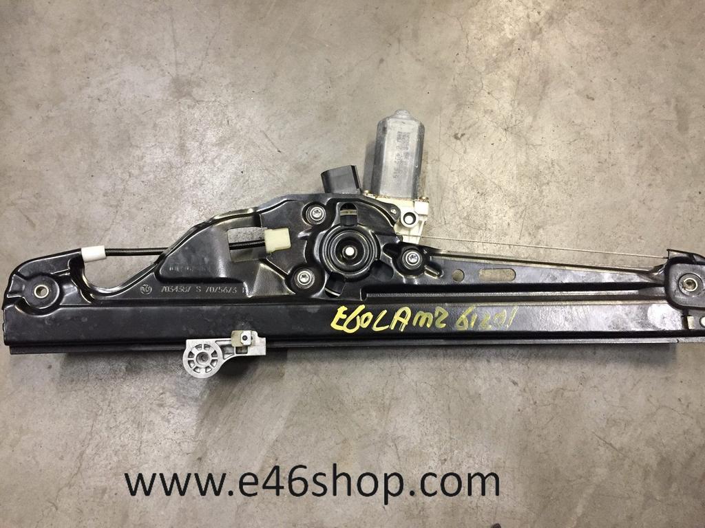 Raammotor BMW E60 E61 links achter, Gebruikt, -, -, Ophalen of Verzenden
