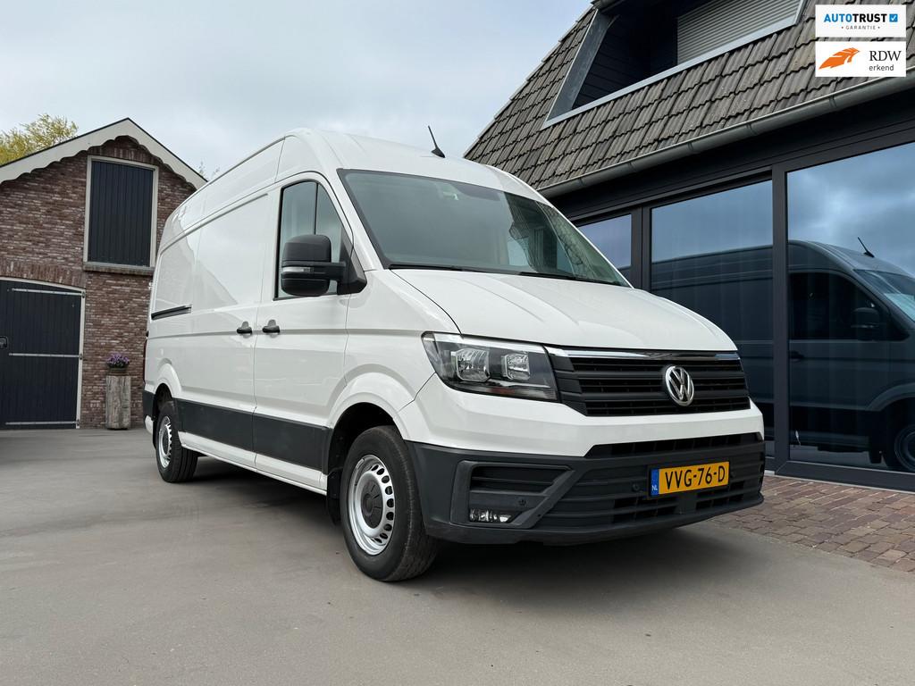Volkswagen Crafter 35 2.0 TDI L3H3 140PK Camera, Auto's, Voorwielaandrijving, Stof, Gebruikt, 4 cilinders