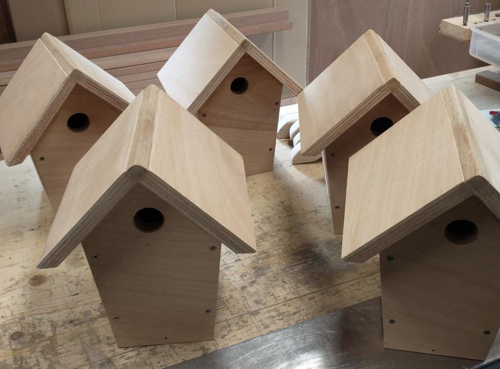 Vogelhuisje gemaakt van top materiaal, Ophalen of Verzenden, Nieuw