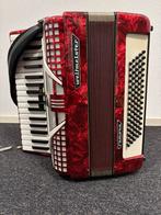 Accordeon 80 bas en 3 korig, heel mooie klank., Muziek en Instrumenten, Accordeons, Ophalen, Gebruikt, 80-bas, Met koffer