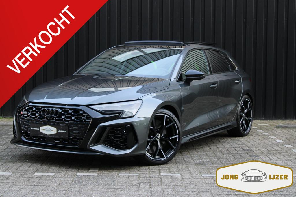 Audi RS3 Sportback 2.5 TFSI quattro PANO CERAMIC B&O HuD, Auto's, Audi, Bedrijf, RS3, 4x4, ABS, Achteruitrijcamera, Adaptive Cruise Control