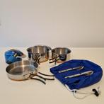 Campinggaz gasstel met 3-delige pannenset, Ophalen, Gebruikt