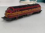 Fleischmann 1385 L CFL 1602 Nohab locomotief, Hobby en Vrije tijd, Modeltreinen | H0, Gebruikt, Fleischmann, Ophalen of Verzenden