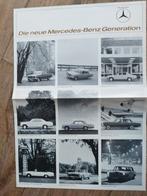 Mercedes-Benz brochure 1968 Duits, Zo goed als nieuw, Mercedes-Benz, Mercedes, Ophalen of Verzenden