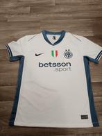 Inter Milan Voetbalshirt Maat M - Wit Uitshirt, Sport en Fitness, Voetbal, Maat M, Ophalen of Verzenden, Zo goed als nieuw, Shirt