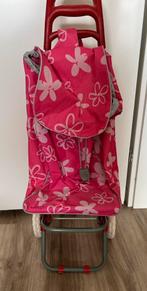 Boodschappentrolley, Sieraden, Tassen en Uiterlijk, Tassen | Reistassen en Weekendtassen, Ophalen, Gebruikt, 30 cm of meer