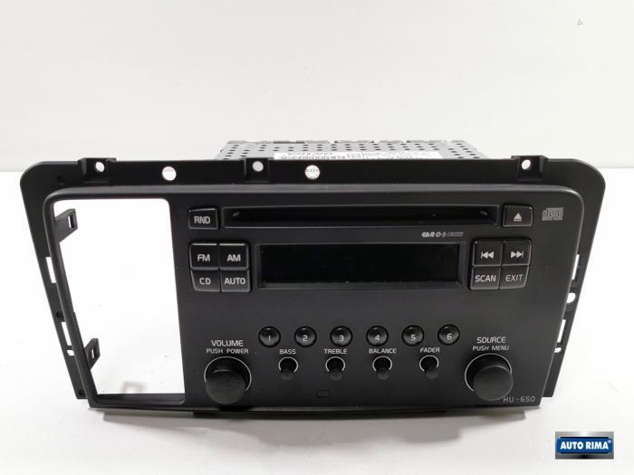 Radio CD Speler van een Volvo V70