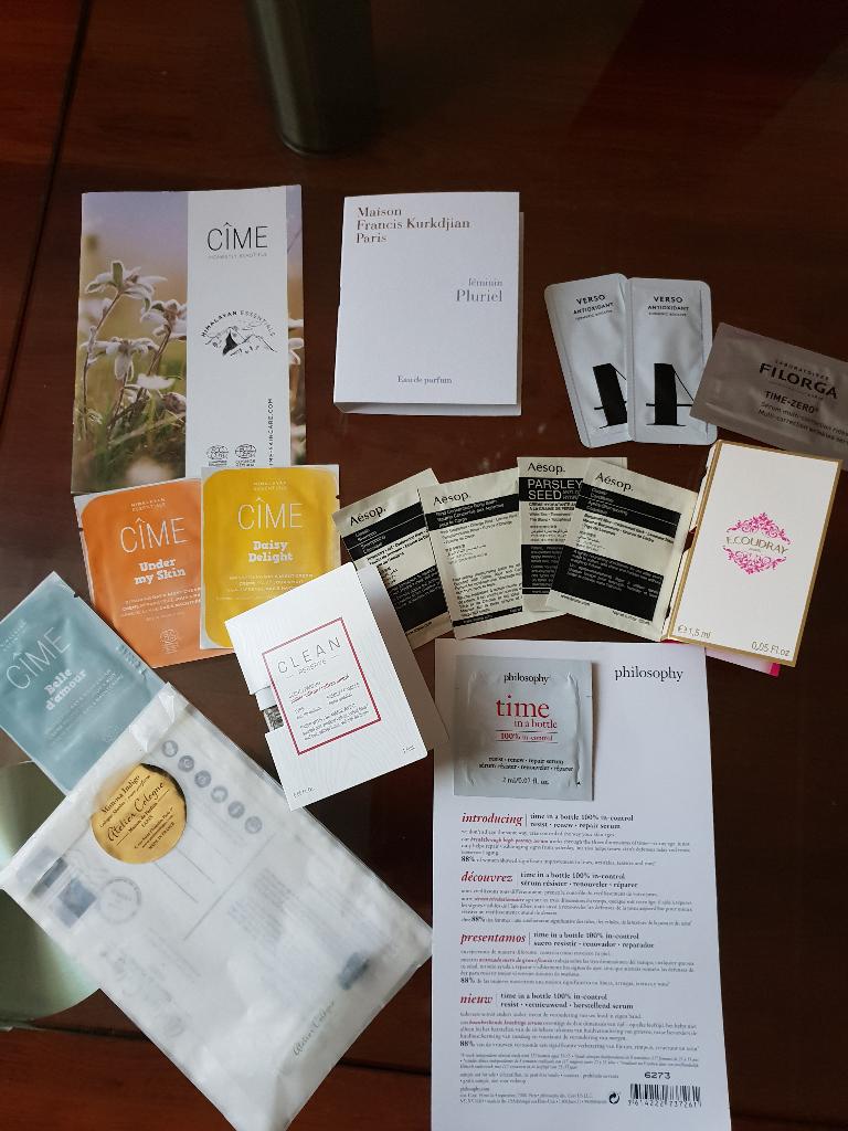 15 luxe samples o.a. Kurkdjian Clean Coudray Cime Atelier, Ophalen of Verzenden, Nieuw