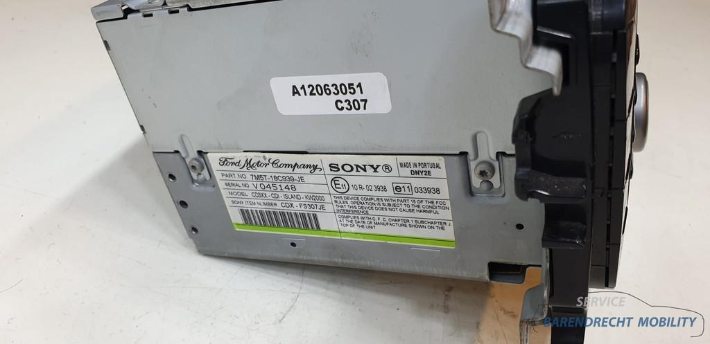 Sony radio CD speler Ford Focus II C S Max 7MT5-18C939-JE ra, Gebruikt, Info@ford.com, Ophalen of Verzenden, Ford