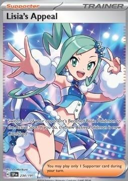 LISIA'S APPEAL 234/191 - SURGING SPARKS, Ophalen of Verzenden, Nieuw, Losse kaart, Foil