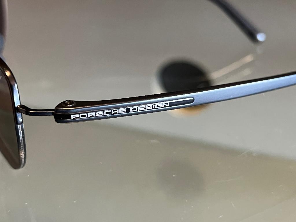 Zonnebril Porsche Design P'8570 Zwart BESCHADIGD, Overige merken, Gebruikt, Zonnebril, Zwart