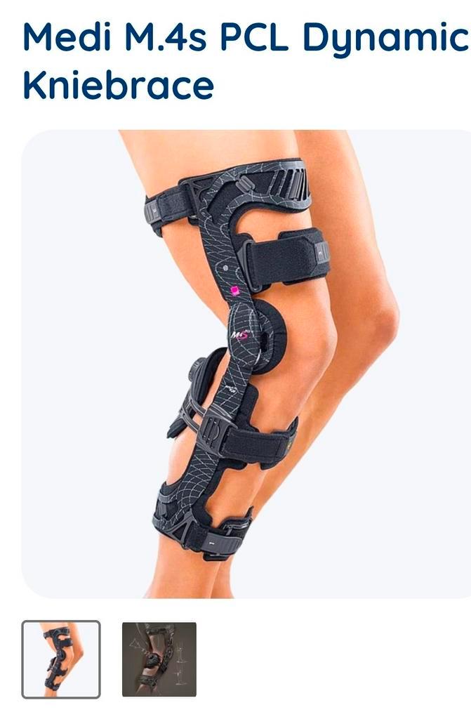 stevige knie brace Medi M.4s PCL, Diversen, Braces, Ophalen of Verzenden