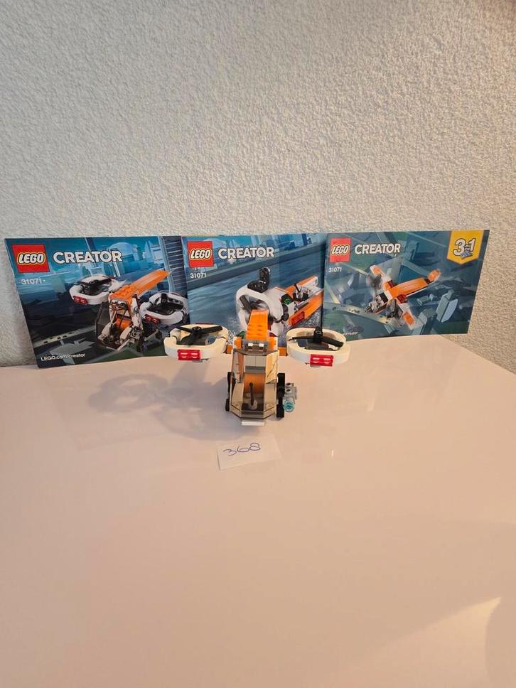 Lego Creator 3 in 1  31071 Z.G.A.N, Kinderen en Baby's, Speelgoed | Duplo en Lego, Zo goed als nieuw, Ophalen of Verzenden