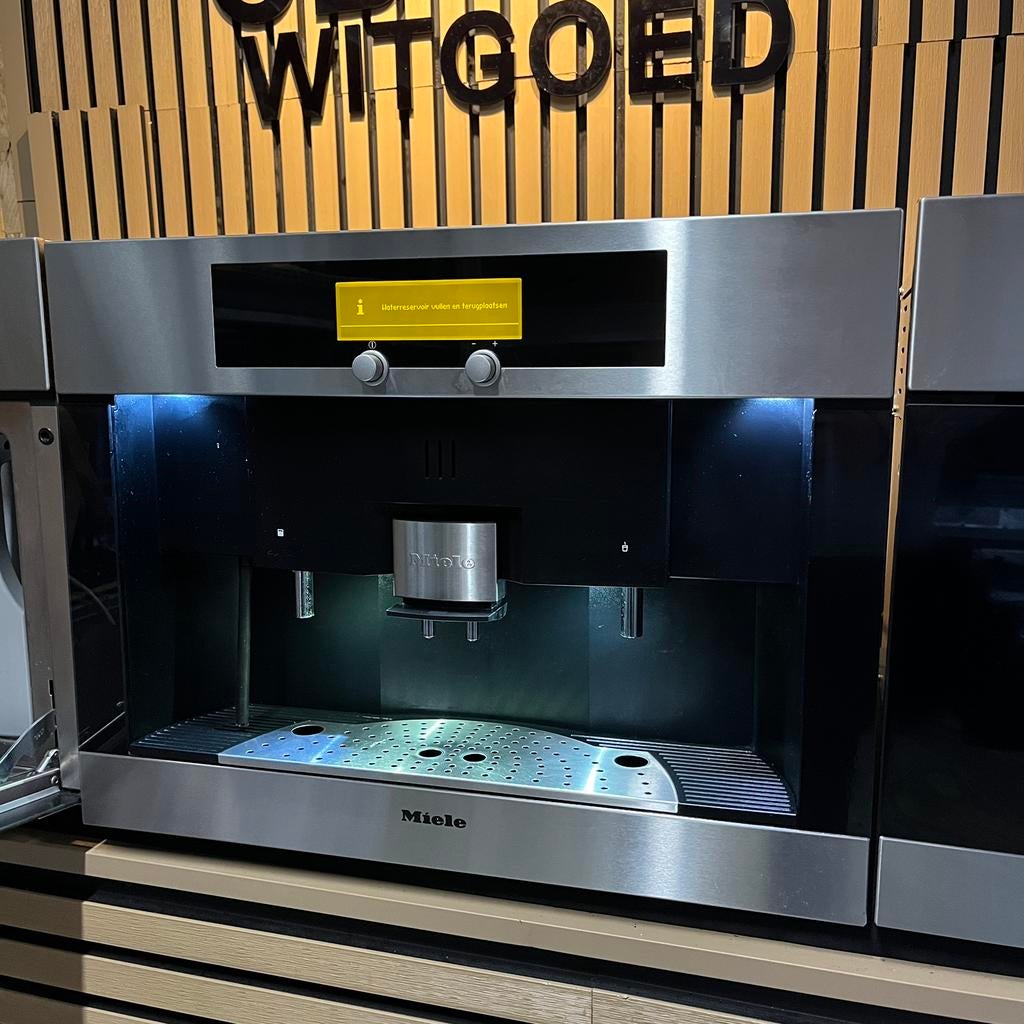 Luxe miele combi oven magnetron, koffiemachine + stoomoven, Witgoed en Apparatuur, Ovens, Zo goed als nieuw, Oven met grill, Inbouw