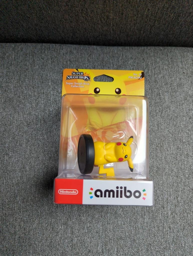 Pikachu Amiibo Super Smash Bros - Nieuw, Spelcomputers en Games, Games | Overige, Vechten, Verzenden, Nieuw, 3 spelers of meer