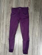 Qhp paardrijbroek, Legging, Maat 36/38 (S), Paars, Ophalen of Verzenden