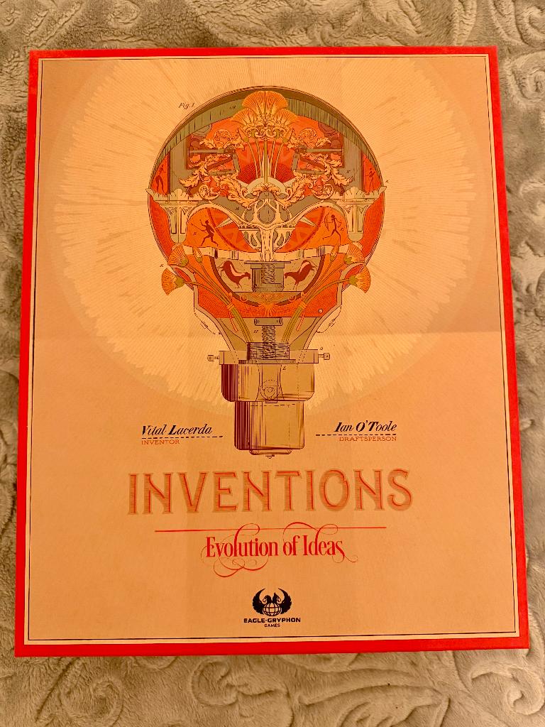 Bordspel: Inventions - Evolution of ideas, Drie of vier spelers, Ophalen of Verzenden, Zo goed als nieuw