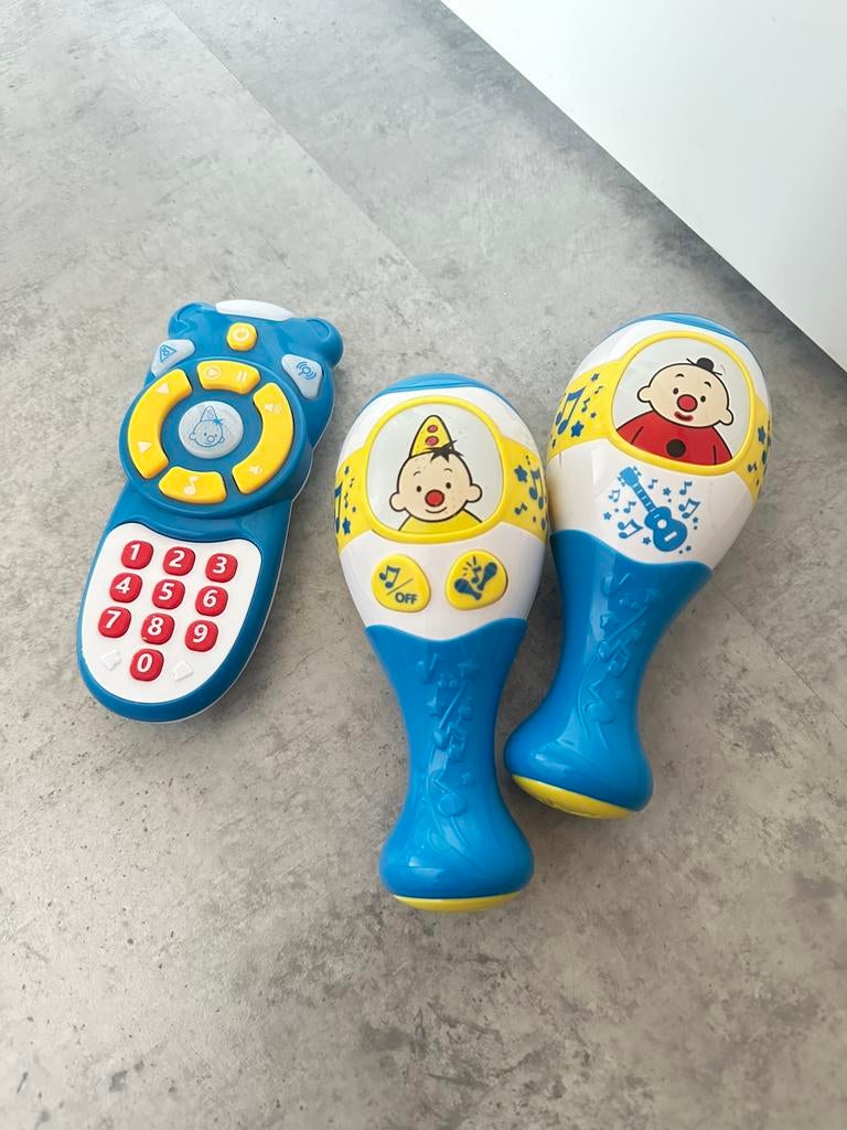 bumba baby speelgoed, Ophalen of Verzenden, Zo goed als nieuw, Rammelaar, Met geluid