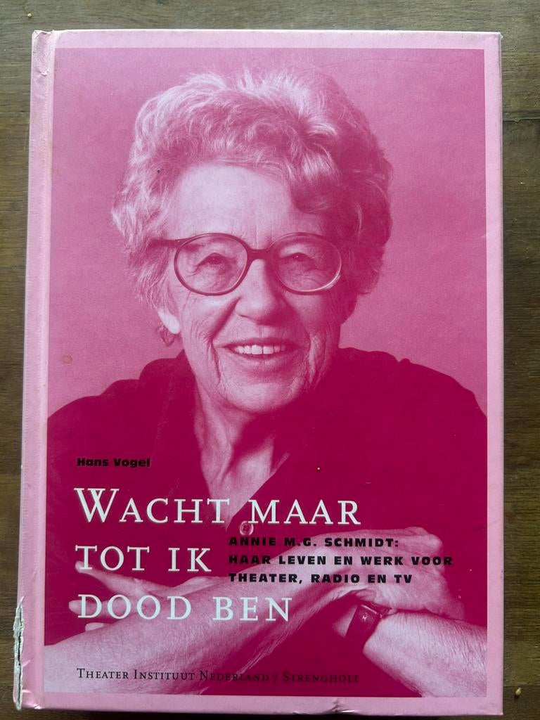 Hans Vogel - Wacht maar tot ik dood ben, Boeken, Hans Vogel; H. van den Bergh, Ophalen of Verzenden, Zo goed als nieuw, Sport