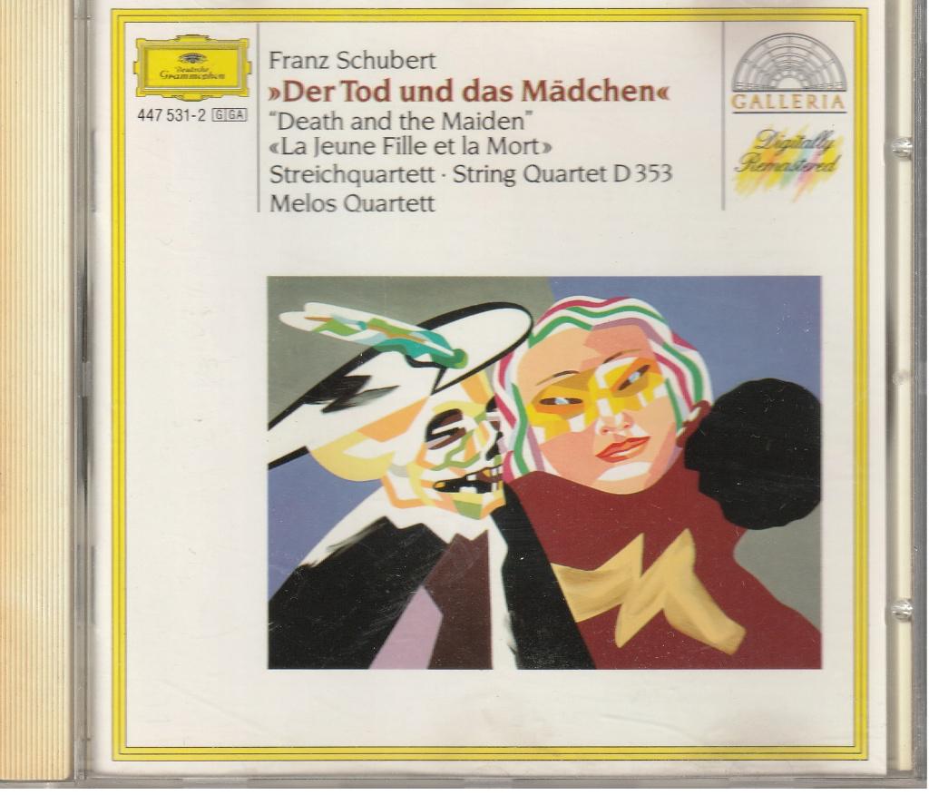 Schubert, Der Tod und das Mädchen & strijkkwartet, Ophalen of Verzenden, Romantiek, Gebruikt, Kamermuziek