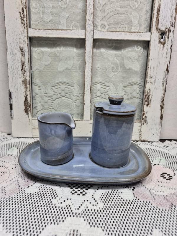 Volendams aardewerk roomstel, Huis en Inrichting, Keuken | Servies, ., Ophalen of Verzenden, Zo goed als nieuw, .