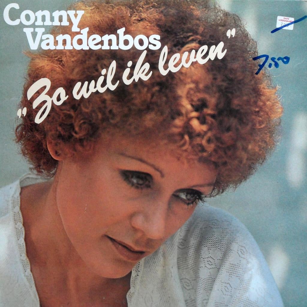 Conny Vandenbos - ZO WIL IK LEVEN - @1976, Ophalen of Verzenden, Gebruikt, 12 inch, Levenslied of Smartlap