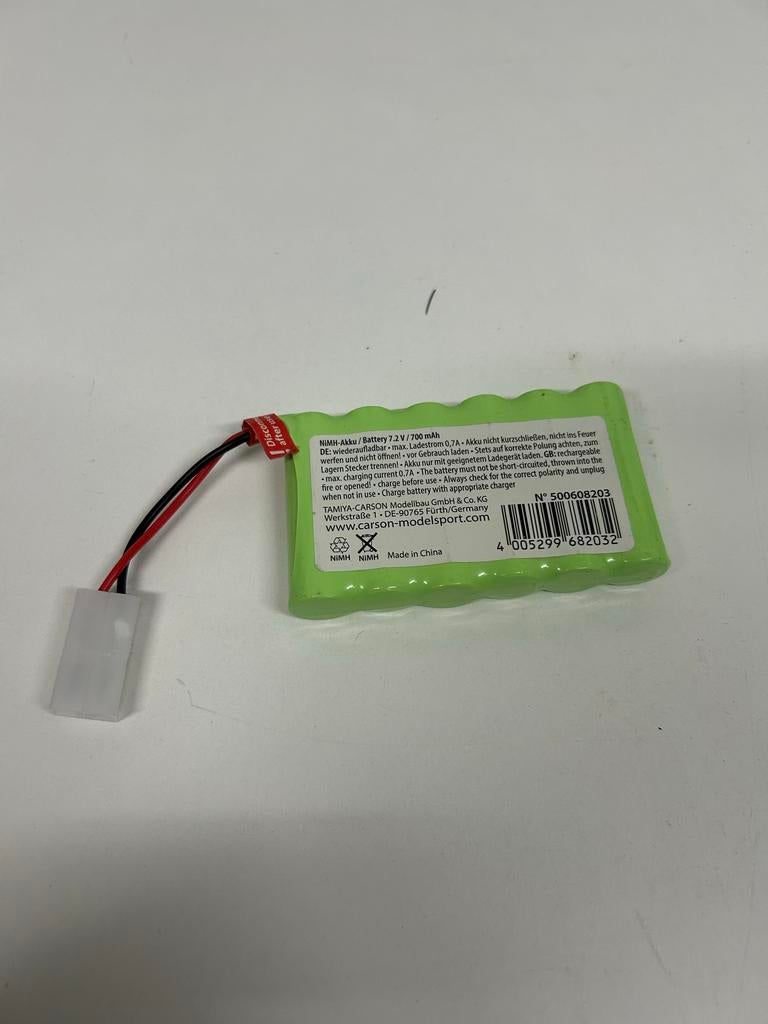 Carson Modellsport NiMH accupack 7.2V 700mAh nieuw, ., Nieuw, Ophalen of Verzenden, .