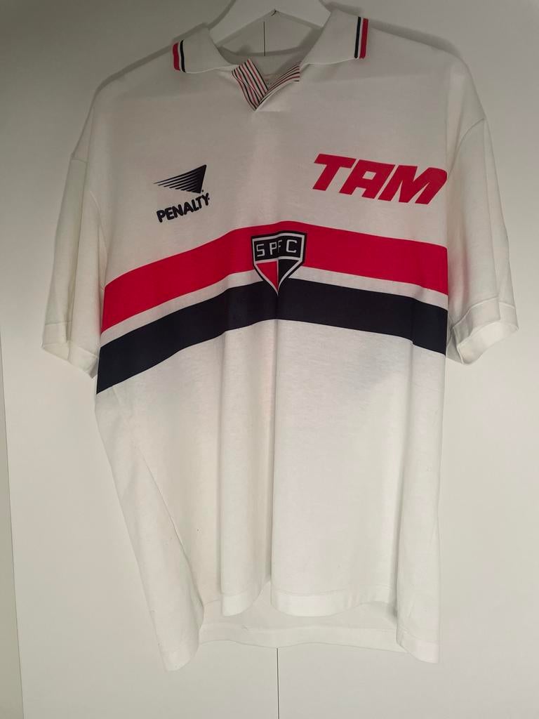 Sao Paulo Shirt - Hoge Kwaliteit Voetbalshirt, Maat XL, Ophalen of Verzenden, Zo goed als nieuw, Shirt