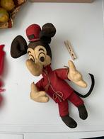 Antieke stoffen Mickey Mouse, lift jongen, Antiek en Kunst, Ophalen of Verzenden