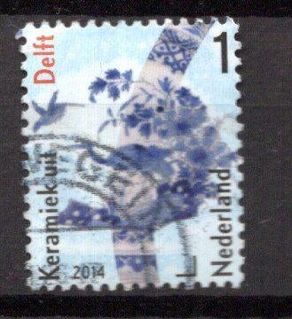 gestempelde zegel. Jaar 2014: mooi Nederland, Ophalen of Verzenden, Na 1940, Gestempeld