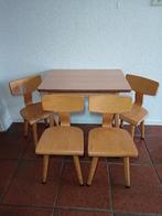 Kinderschool stoeltjes met tafeltje, Ophalen, Gebruikt, Tafel(s) en Stoel(en)
