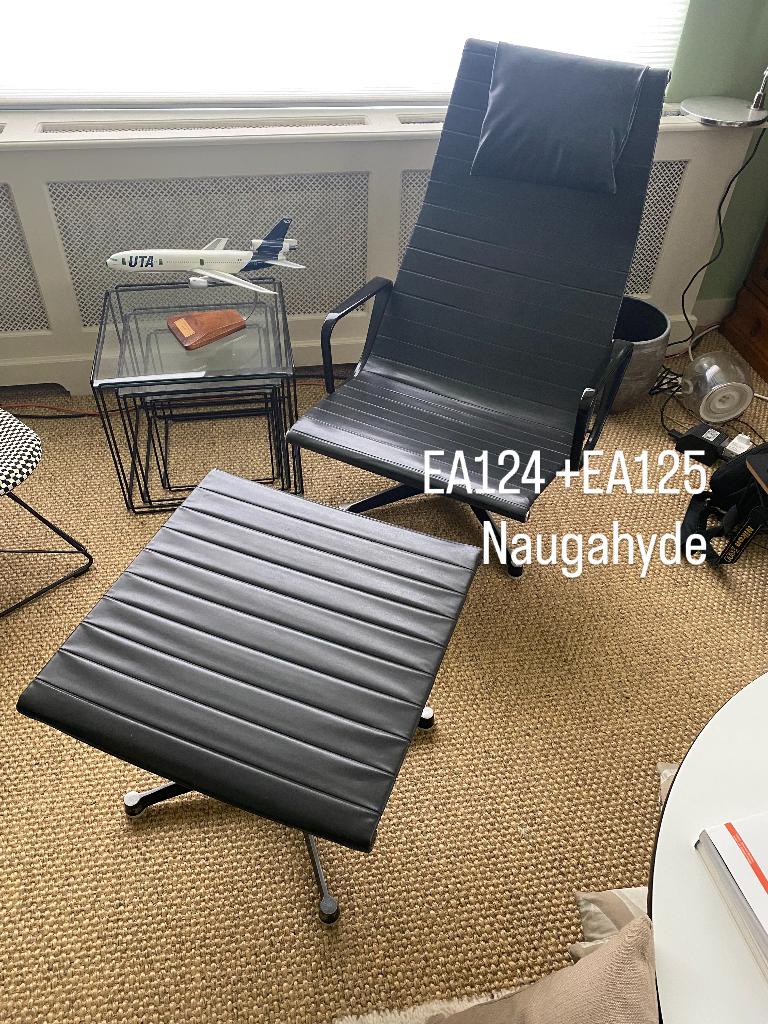 Herman Miller EA124+EA125 Naugahyde, Gebruikt, Ophalen of Verzenden, Herman Miller Fehlbaum, Nvt
