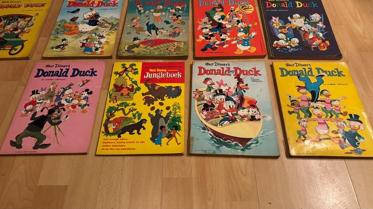 Authentieke Donald Duck stripboeken uit de jaren '60, Boeken, Stripboeken, Gelezen, Meerdere stripboeken, Ophalen of Verzenden