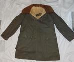 Mooie groene WW2 MATS LARSSON jas met schapenvacht, Ophalen, Overige gebieden, Kleding of Schoenen