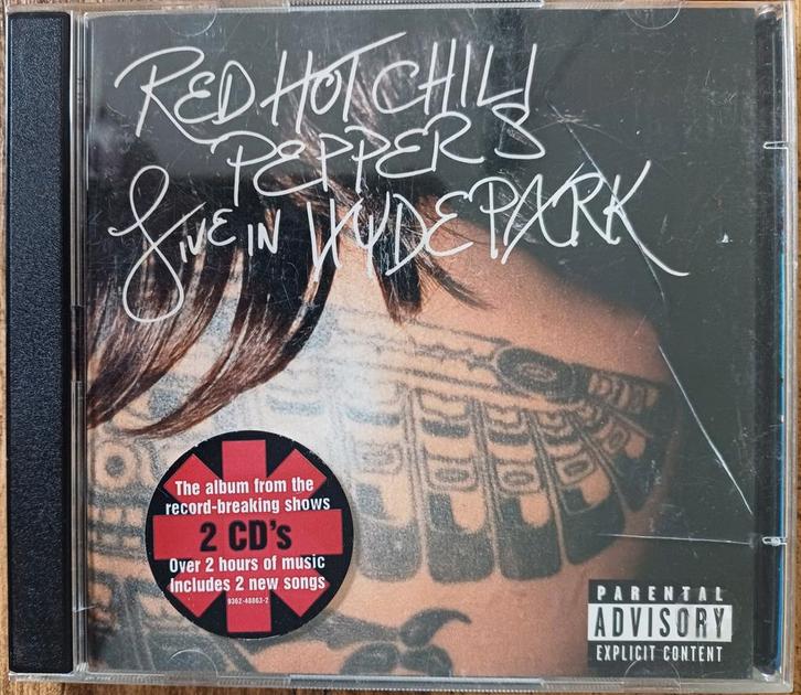 The Red Hot Chili Peppers - Live In Hyde Park 2cd, Cd's en Dvd's, Cd's | Pop, Zo goed als nieuw, 2000 tot heden, Ophalen of Verzenden